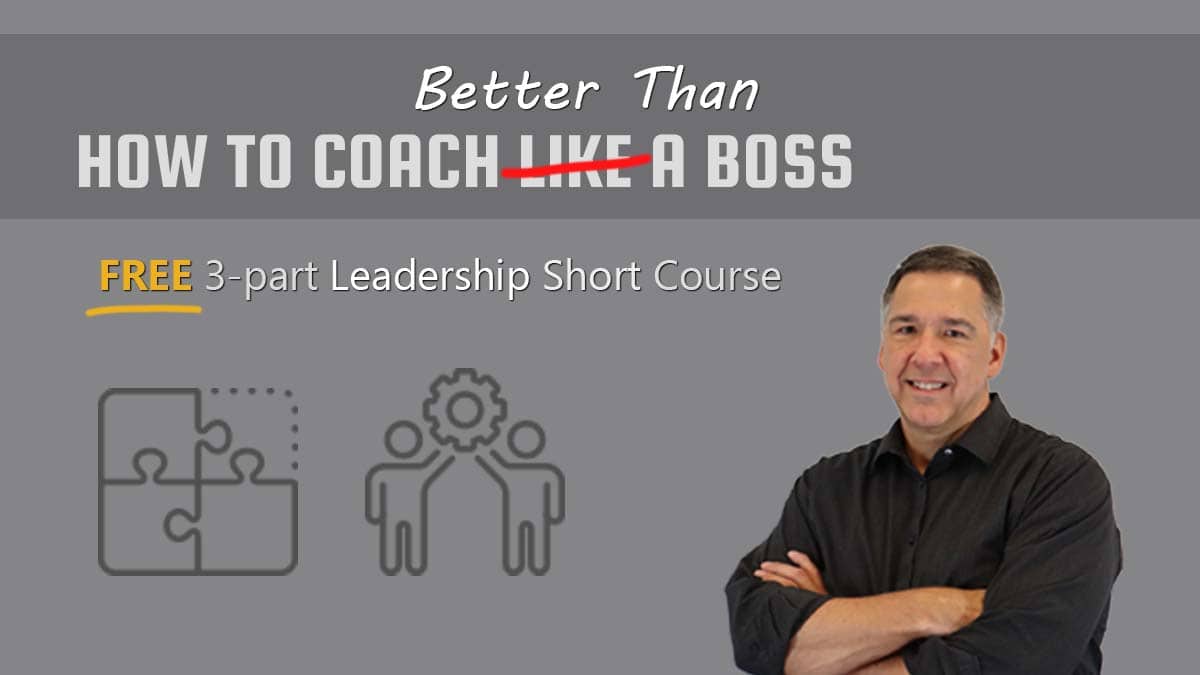 How to coach better than a boss